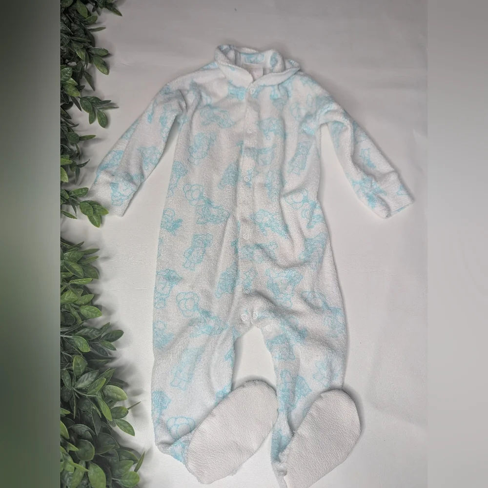 Vintage Paddington Bear Snap Up Sleeper 18 Months